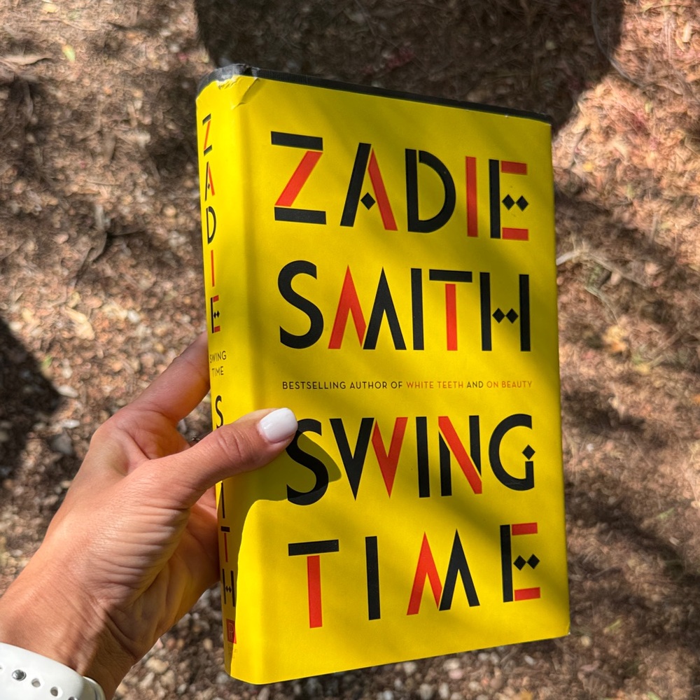 The book "Swing Time" by Zadie Smith